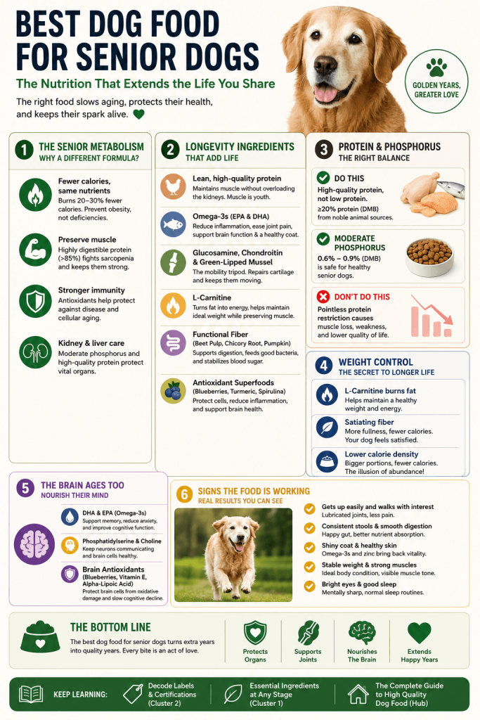 Best Dog Food for Senior dogs