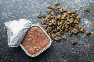 Wet dog food